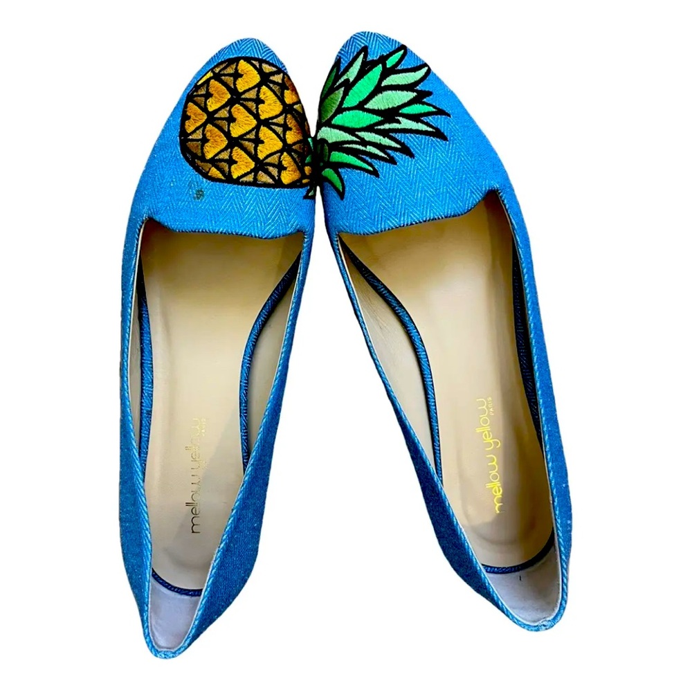 Yellow Mellow PARIS Pineapple Flats